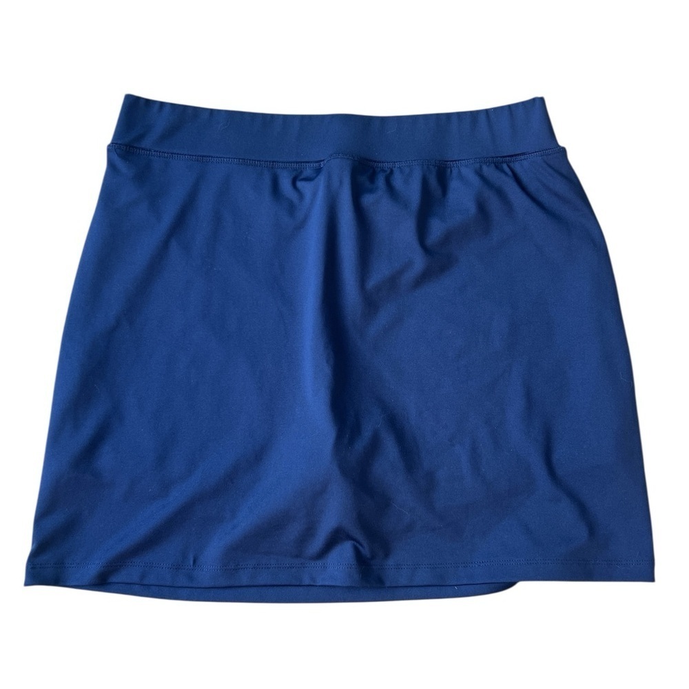 J Crew Classic Blue Women's Golf Skort Skirt Size Large